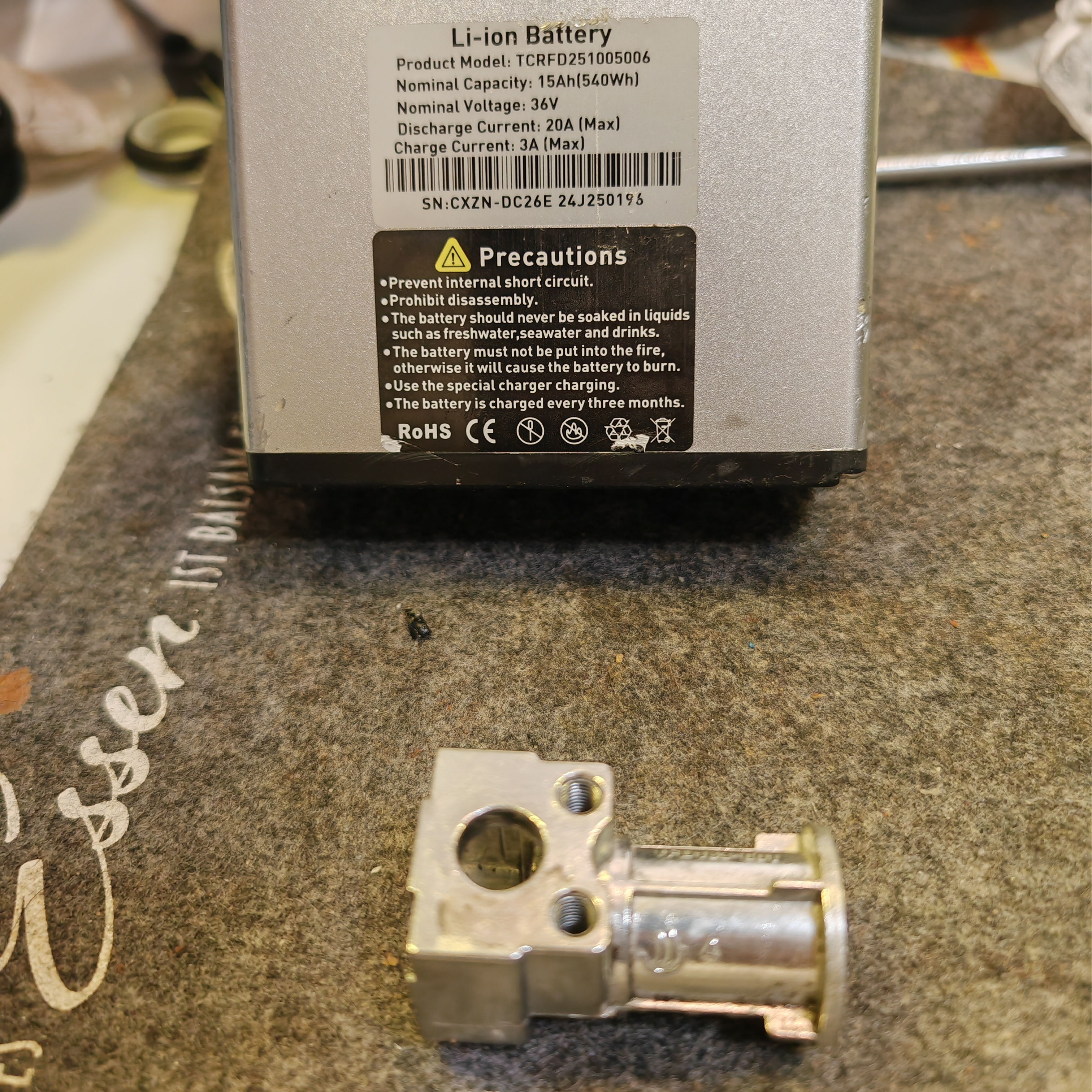 Z20 PLUS Telaio Batteria Blocco Nucleo + Chiave